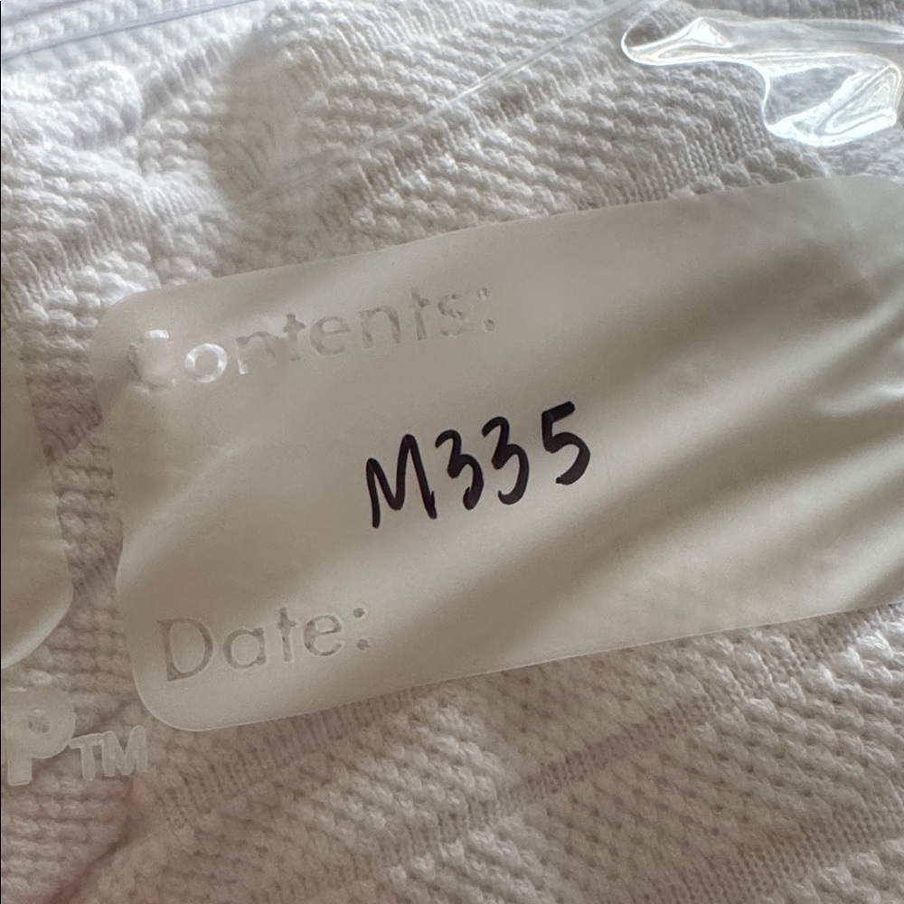 Talbots Cream Striped Hoodie Sweatshirt - Picture 9 of 9